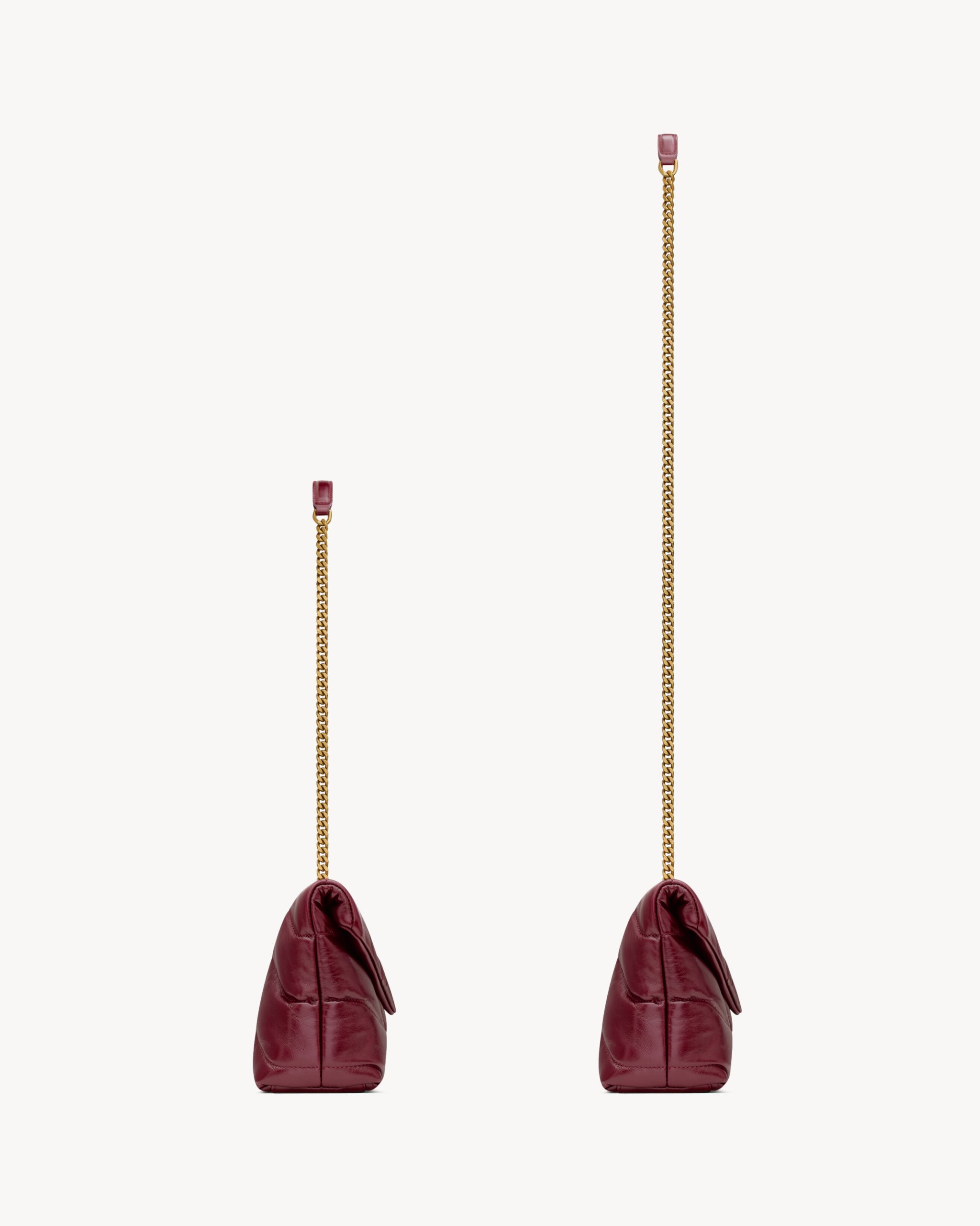 YSL Toy Puffer in shiny leather - Image 4